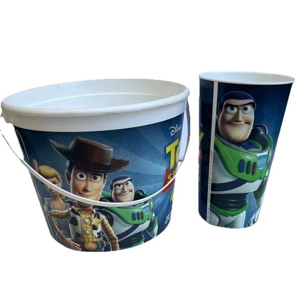 Disney's Toy Story 4 Movie Popcorn Bucket & Large Cup - Picture 1 of 4